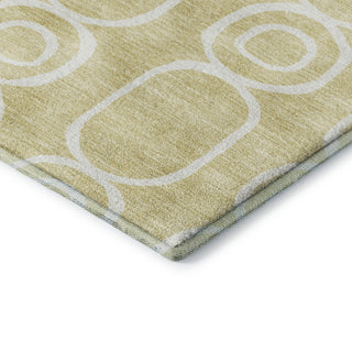Dalyn The Reserve TR6 Wheat Machine Washable Area Rug Corner Image