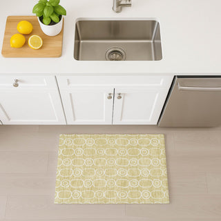 Dalyn The Reserve TR6 Wheat Machine Washable Area Rug Scatter Lifestyle Image Feature