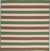 Colonial Mills Stripe It TR69 Moss-stone Area Rug Square MAin Image