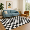 Dalyn The Reserve TR7 Black Machine Washable Area Rug Lifestyle Image Feature