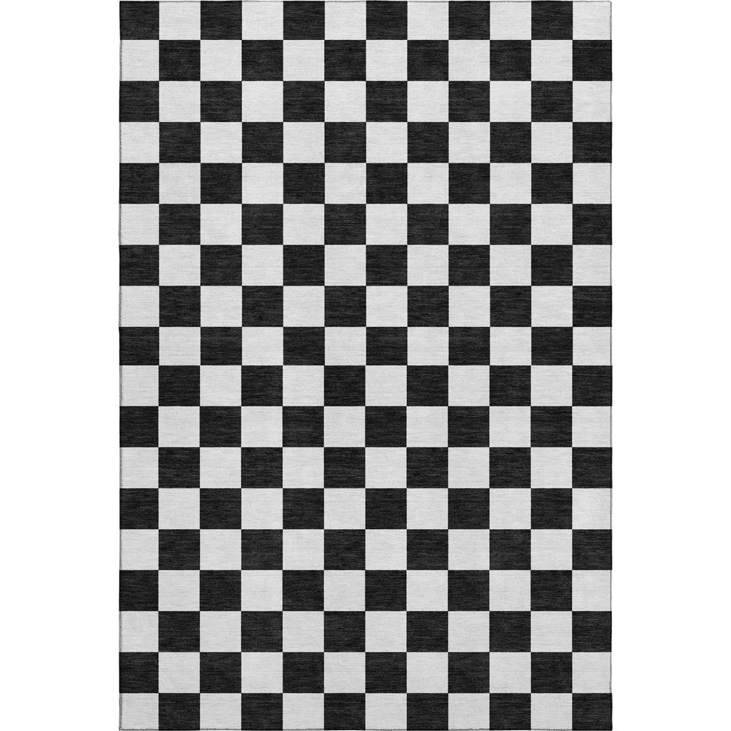 Dalyn The Reserve TR7 Black Machine Washable Area Rug main image