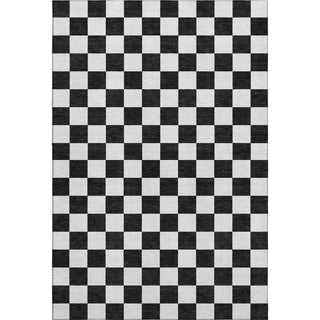 Dalyn The Reserve TR7 Black Machine Washable Area Rug main image