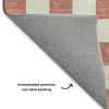 Dalyn The Reserve TR7 Coral Machine Washable Area Rug Backing Image