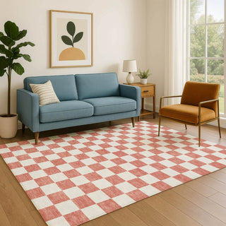 Dalyn The Reserve TR7 Coral Machine Washable Area Rug Lifestyle Image Feature