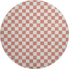 Dalyn The Reserve TR7 Coral Machine Washable Area Rug Round Main Image