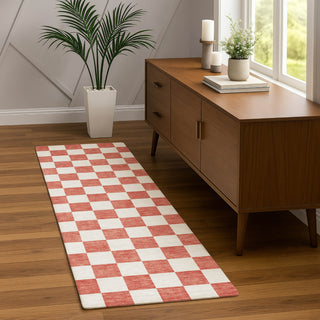 Dalyn The Reserve TR7 Coral Machine Washable Area Rug Runner Lifestyle Image Feature