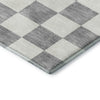 Dalyn The Reserve TR7 Gray Machine Washable Area Rug Corner Image