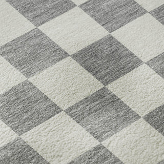 Dalyn The Reserve TR7 Gray Machine Washable Area Rug Swatch Image