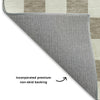 Dalyn The Reserve TR7 Khaki Machine Washable Area Rug Backing Image