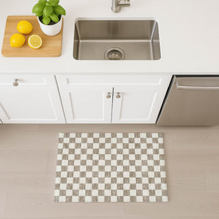 Dalyn The Reserve TR7 Khaki Machine Washable Area Rug Scatter Lifestyle Image Feature