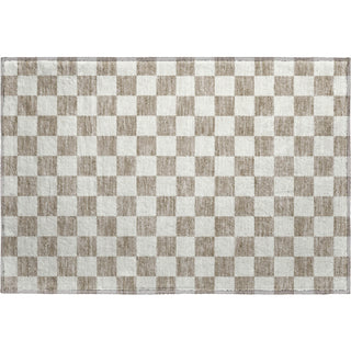 Dalyn The Reserve TR7 Khaki Machine Washable Area Rug Scatter Main Image