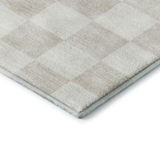 Dalyn The Reserve TR7 Linen Machine Washable Area Rug Corner Image