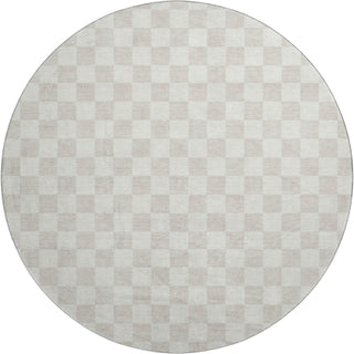 Dalyn The Reserve TR7 Linen Machine Washable Area Rug Round Main Image