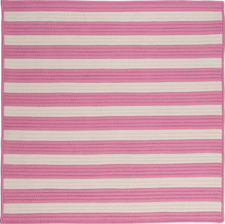 Colonial Mills Stripe It TR79 Bold Pink Area Rug Square MAin Image