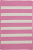 Colonial Mills Stripe It TR79 Bold Pink Area Rug Main Image