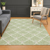 Dalyn The Reserve TR9 Aloe Machine Washable Area Rug Lifestyle Image Feature