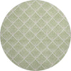 Dalyn The Reserve TR9 Aloe Machine Washable Area Rug Round Main Image