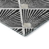 Dalyn The Reserve TR9 Black Machine Washable Area Rug Corner Image