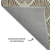 Dalyn The Reserve TR9 Brown Machine Washable Area Rug Backing Image