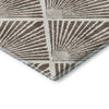 Dalyn The Reserve TR9 Brown Machine Washable Area Rug Corner Image