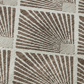 Dalyn The Reserve TR9 Brown Machine Washable Area Rug Swatch Image