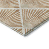 Dalyn The Reserve TR9 Copper Machine Washable Area Rug Corner Image