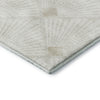 Dalyn The Reserve TR9 Ivory Machine Washable Area Rug Corner Image