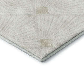 Dalyn The Reserve TR9 Ivory Machine Washable Area Rug Corner Image