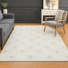 Dalyn The Reserve TR9 Ivory Machine Washable Area Rug Lifestyle Image Feature