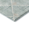 Dalyn The Reserve TR9 Seafoam Machine Washable Area Rug Corner Image