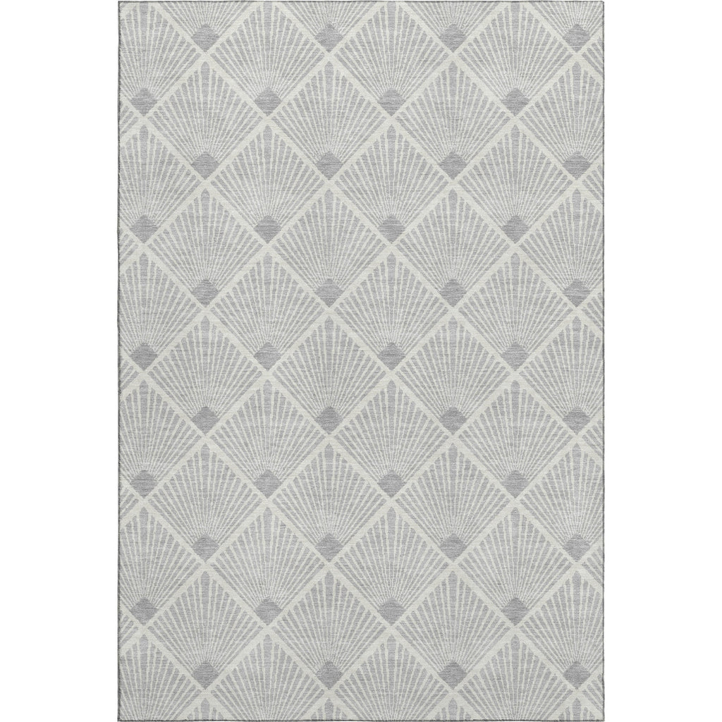 Dalyn The Reserve TR9 Silver Machine Washable Area Rug main image