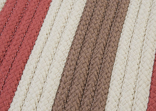 Colonial Mills Stripe It TR99 Terracotta Area Rug Closeup Image