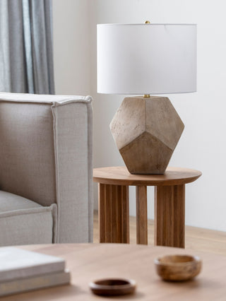 Surya Terranova TRA-001 Brown Lamp Style Shot Feature