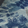 Tranquil TRA01 Navy/Light Blue Area Rug by Nourison Corner Image