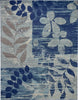 Tranquil TRA01 Navy/Light Blue Area Rug by Nourison Main Image