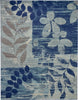 Tranquil TRA01 Navy/Light Blue Area Rug by Nourison main image