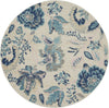 Tranquil TRA02 Ivory/Light Blue Area Rug by Nourison Main Image