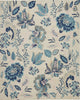 Tranquil TRA02 Ivory/Light Blue Area Rug by Nourison Main Image