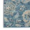 Tranquil TRA02 Turquoise Area Rug by Nourison Texture Image