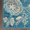 Tranquil TRA02 Turquoise Area Rug by Nourison Detail Image