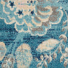 Tranquil TRA02 Turquoise Area Rug by Nourison Swatch Image