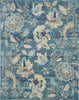 Tranquil TRA02 Turquoise Area Rug by Nourison Main Image
