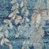 Tranquil TRA02 Turquoise Area Rug by Nourison Swatch Image