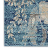 Tranquil TRA02 Turquoise Area Rug by Nourison Texture Image