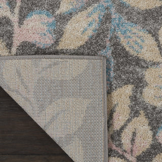 Tranquil TRA03 Grey/Beige Area Rug by Nourison Corner Image