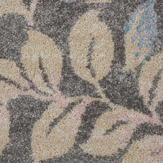 Tranquil TRA03 Grey/Beige Area Rug by Nourison Swatch Image