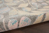 Tranquil TRA03 Grey/Beige Area Rug by Nourison Corner Image