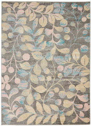 Tranquil TRA03 Grey/Beige Area Rug by Nourison Main Image