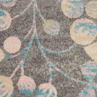 Tranquil TRA03 Grey/Beige Area Rug by Nourison Swatch Image