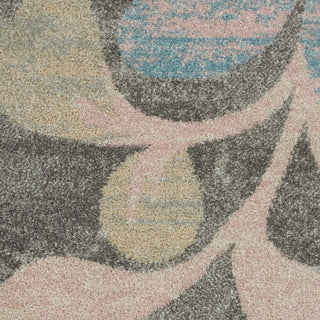 Tranquil TRA03 Grey/Beige Area Rug by Nourison Swatch Image